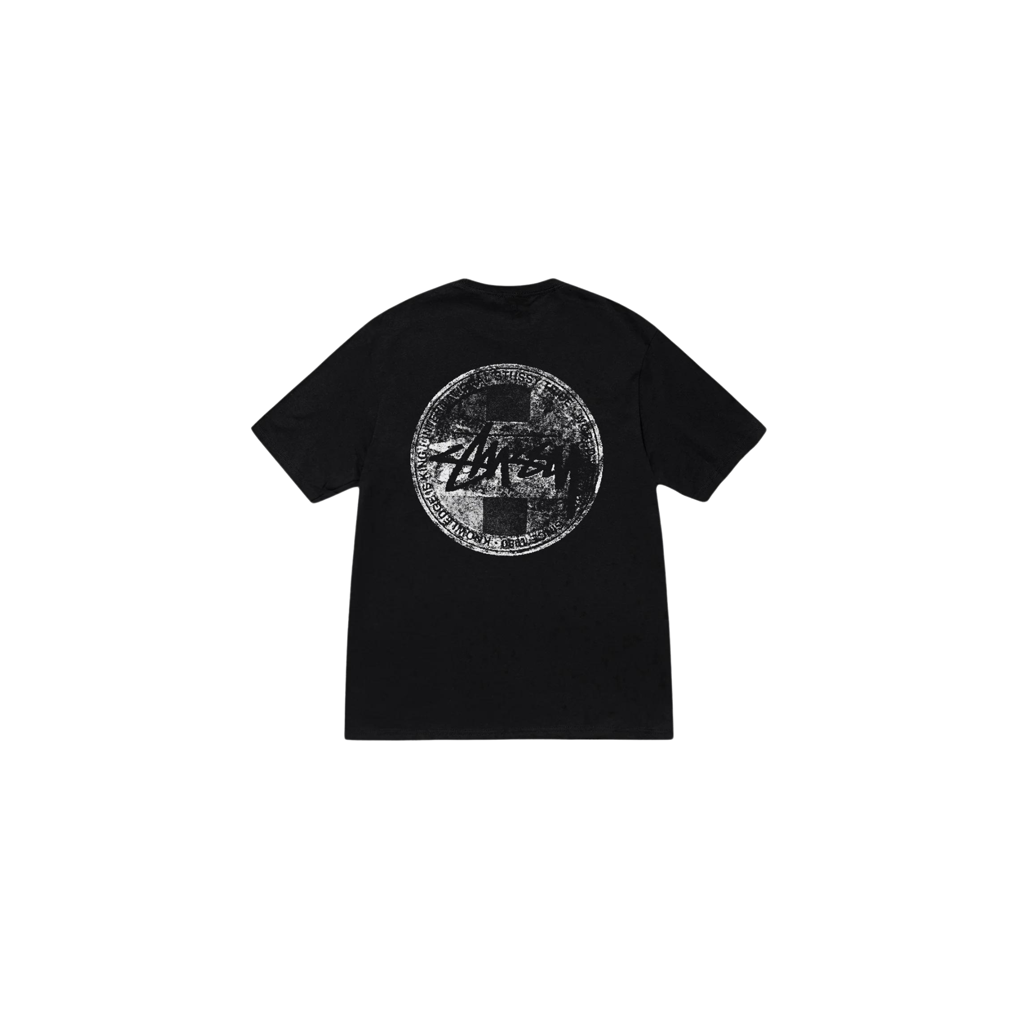 Stussy Dot Stamp Tee Black