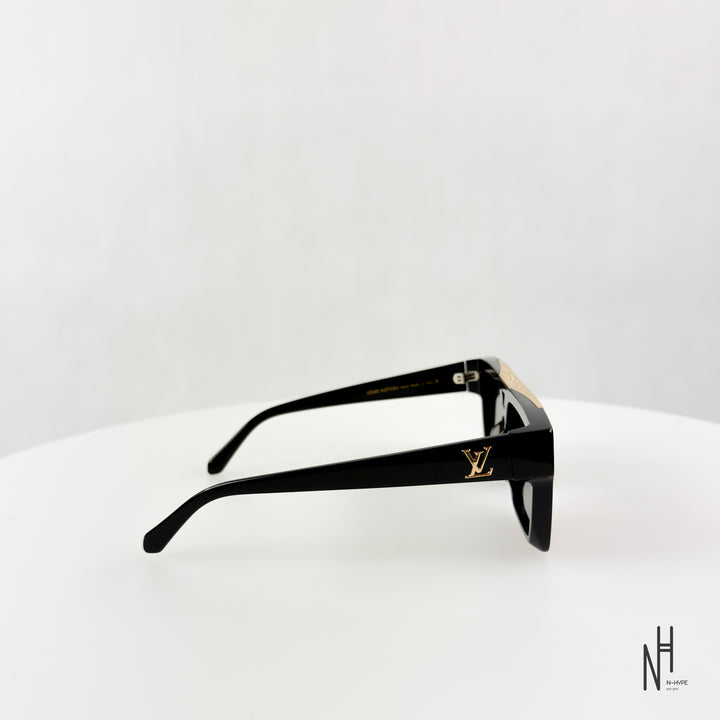 Louis Vuitton Sunglasses Black Gold
