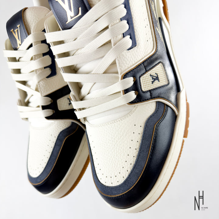 Louise Vuitton #54 Trainer White Navy