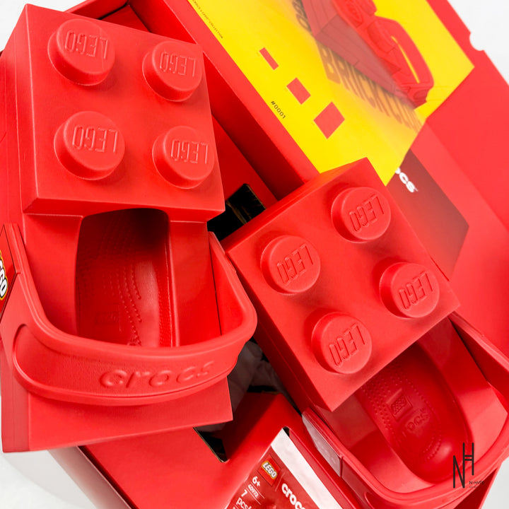 Crocs Brick Clog LEGO Red