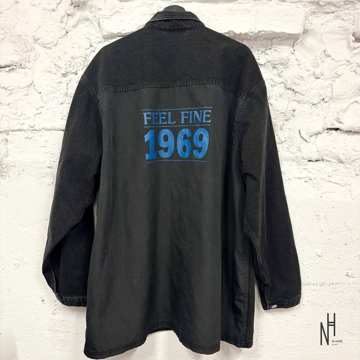 Balenciaga Feel Fine Shirt Jacket Black