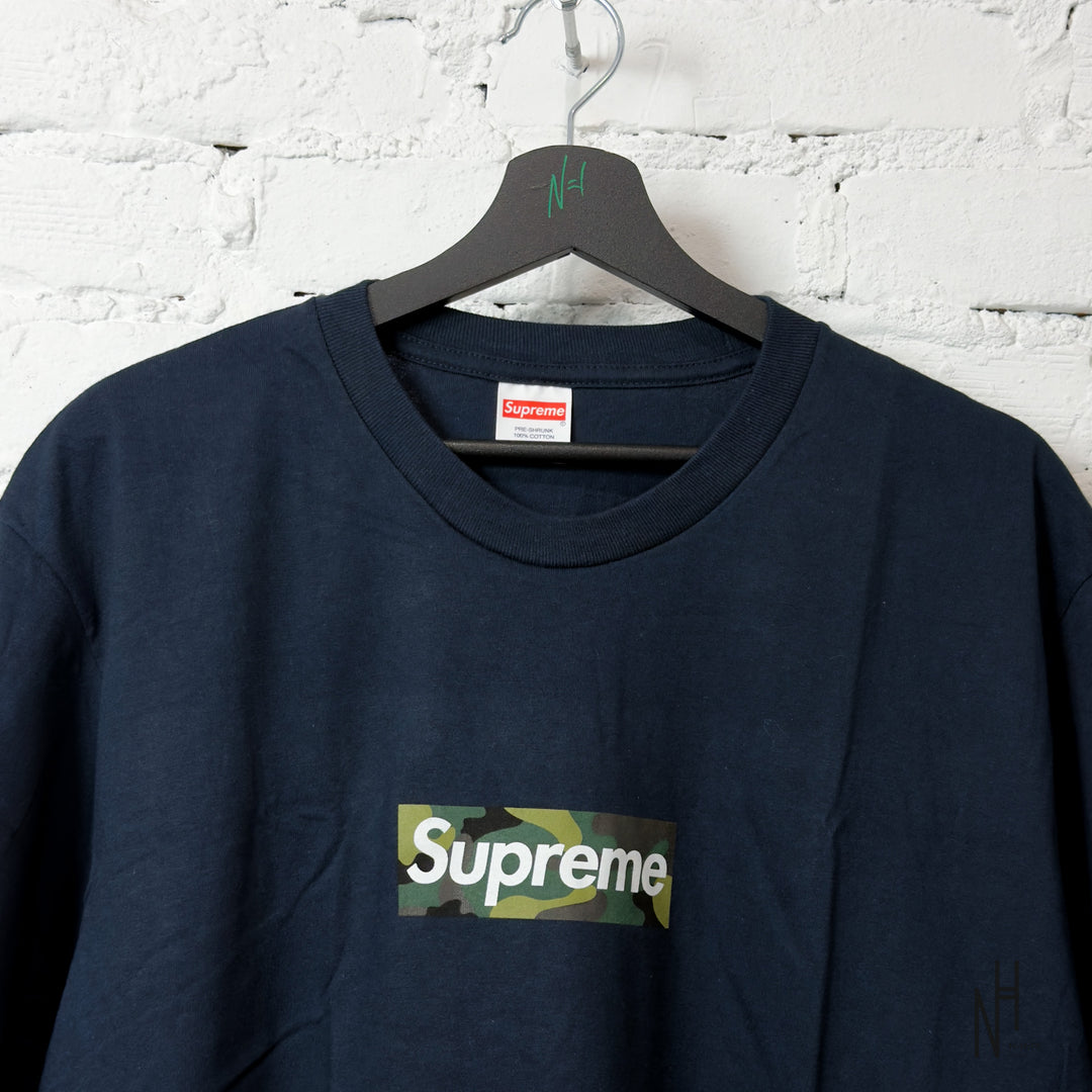 Supreme Box Logo Tee (FW23) Navy