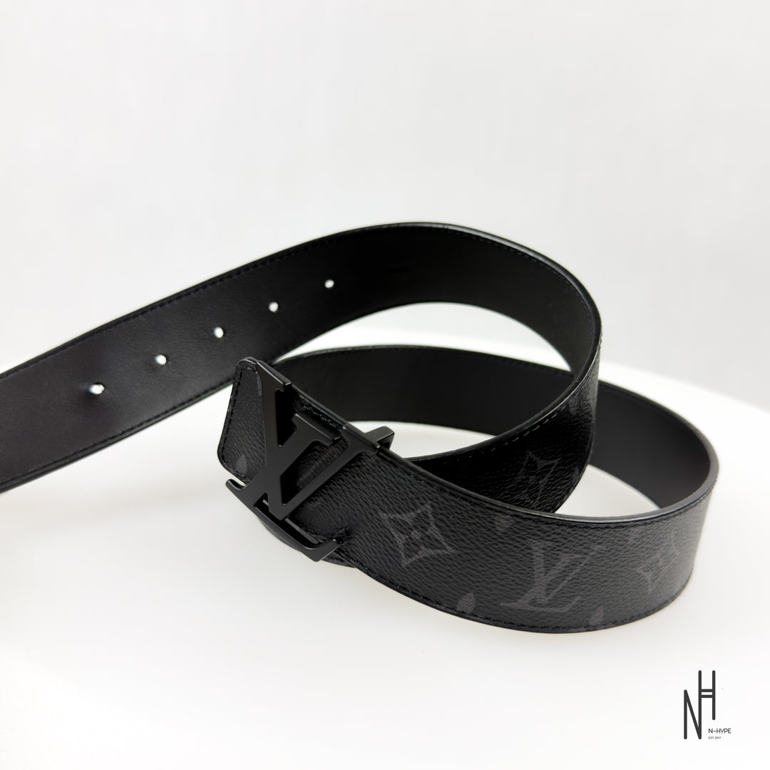 Louis Vuitton LV Initiales Reversible Belt Monogram Black