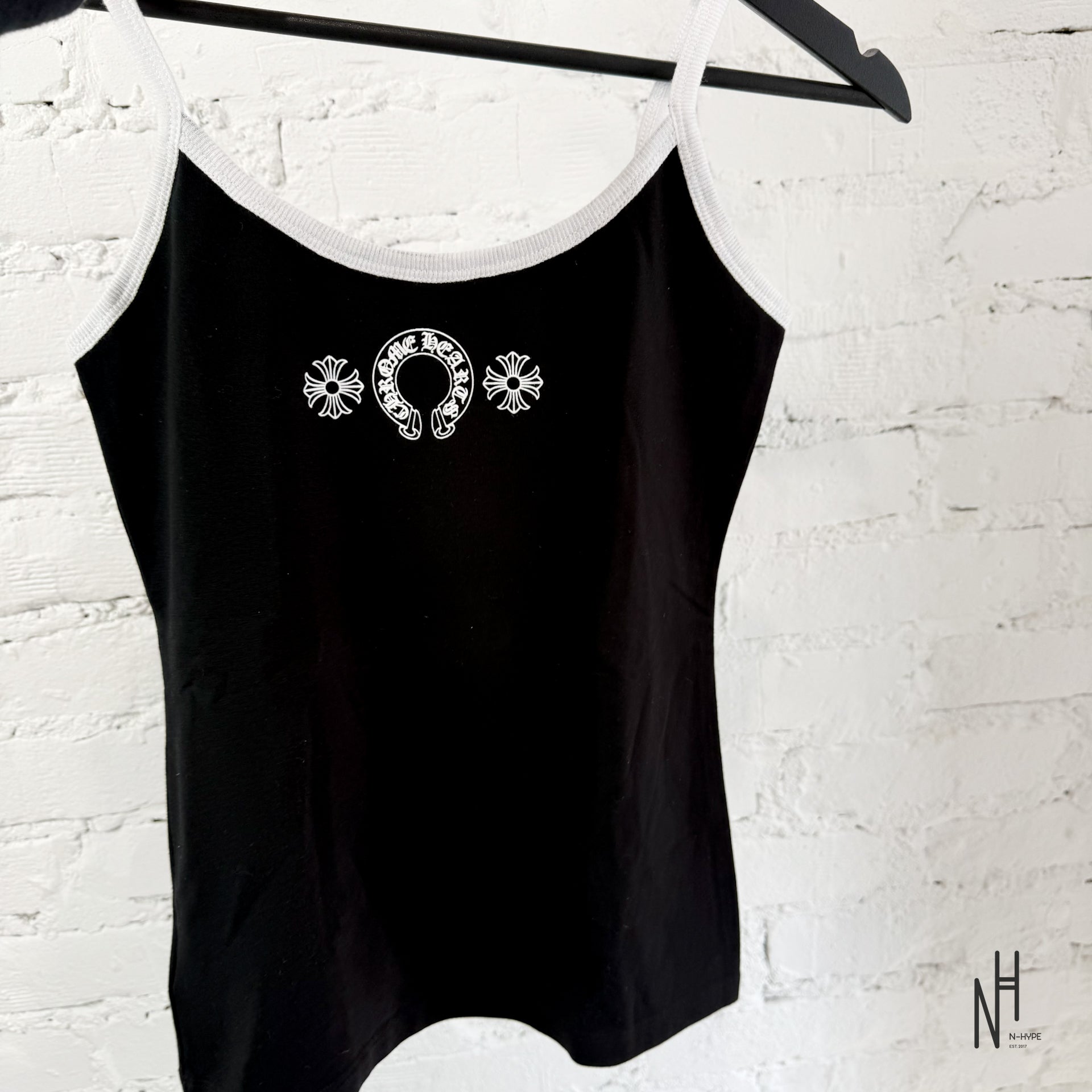 Chrome Hearts Horseshoe Logo Tank Women's Black – | N-Hype