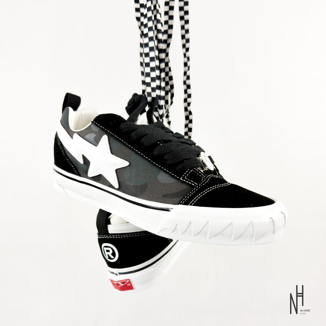 Vans Knu Skool Bape Camo Black