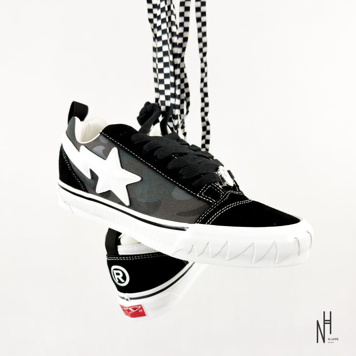 Vans Knu Skool Bape Camo Black