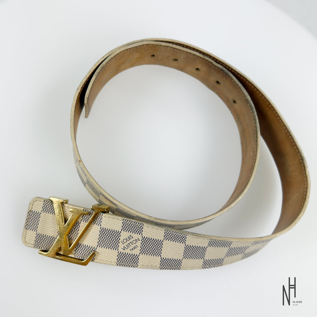 Louis Vuitton LV Damier Azur Belt