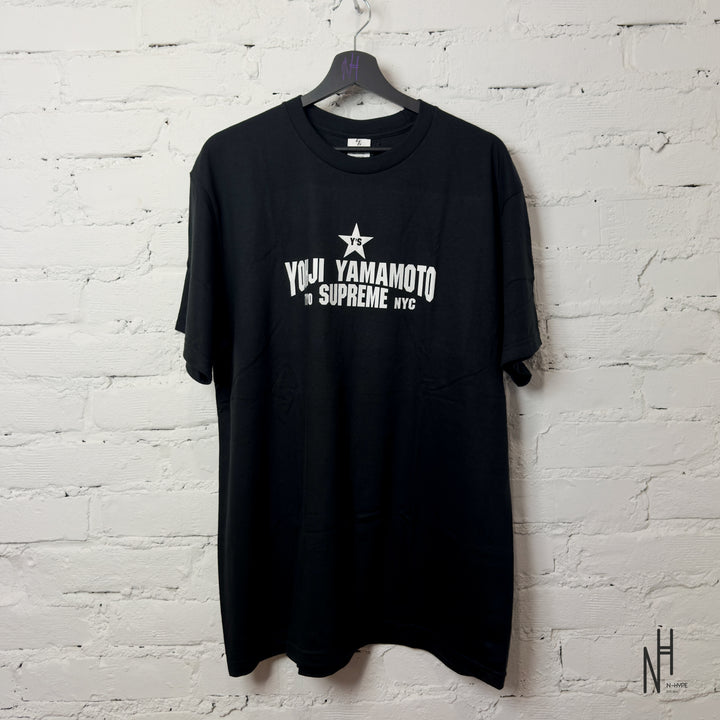 Supreme Y's by Yohji Yamamoto Star Tee Black