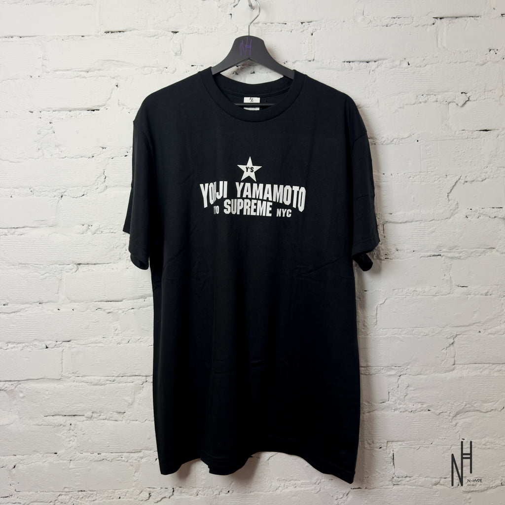 Supreme Y's by Yohji Yamamoto Star Tee Black | N-Hype