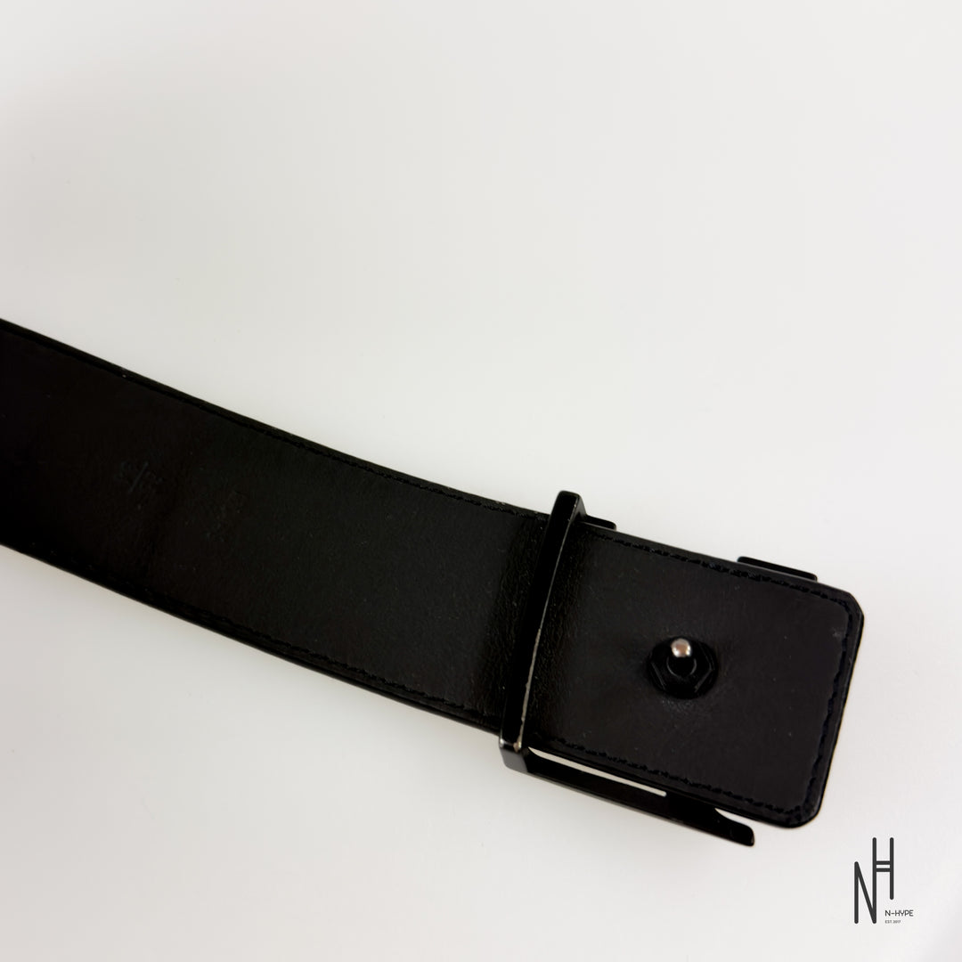 Louis Vuitton LV Initiales Reversible Belt Monogram Black