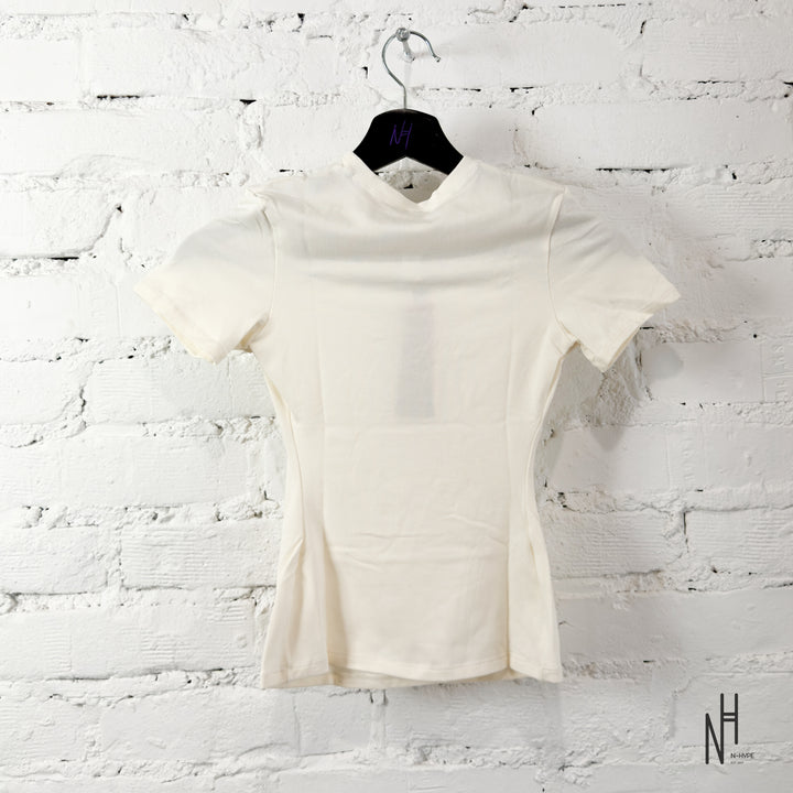 SKIMS Cotton Jersey T-Shirt Marble
