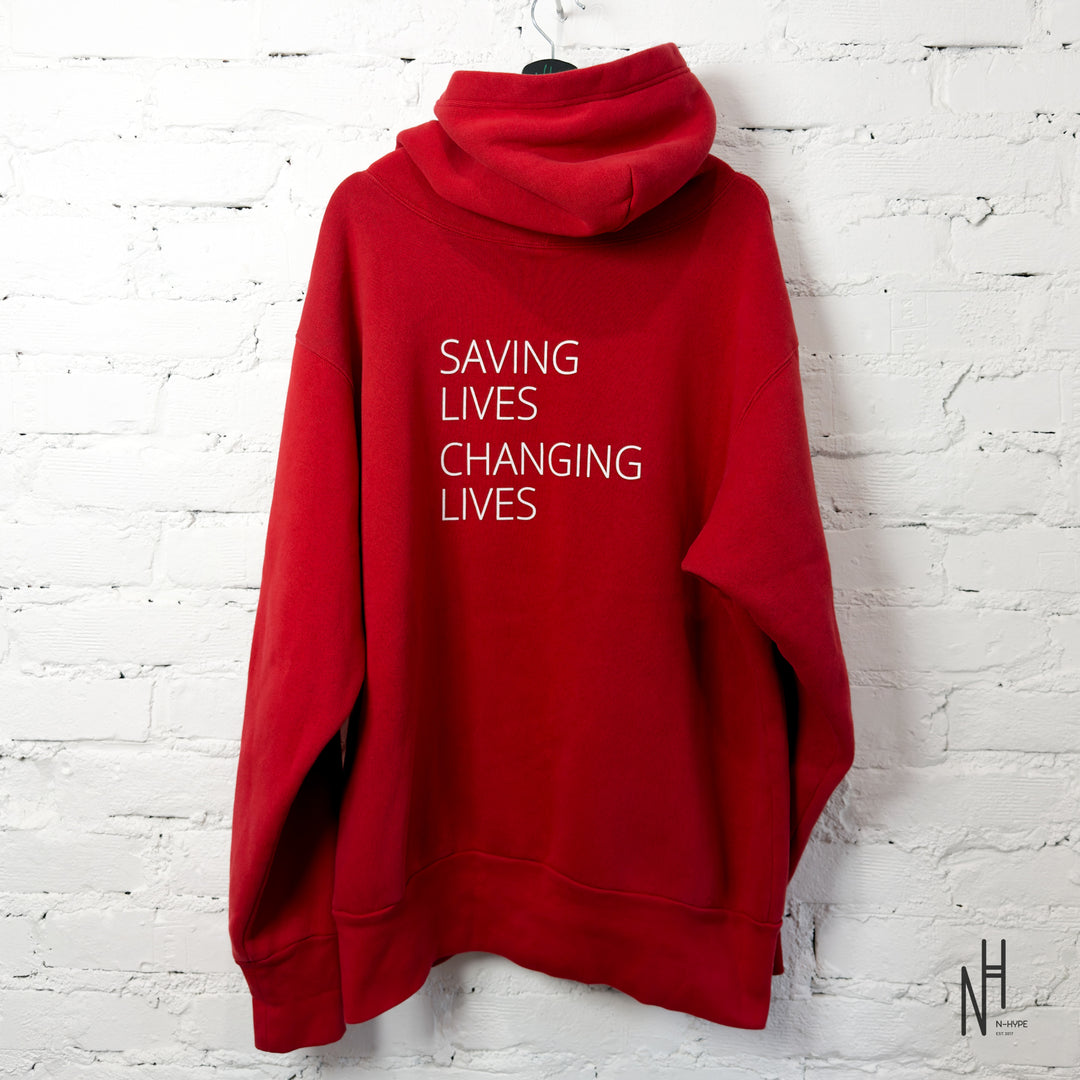 Balenciaga World Food Programme (WFP) Hoodie Red