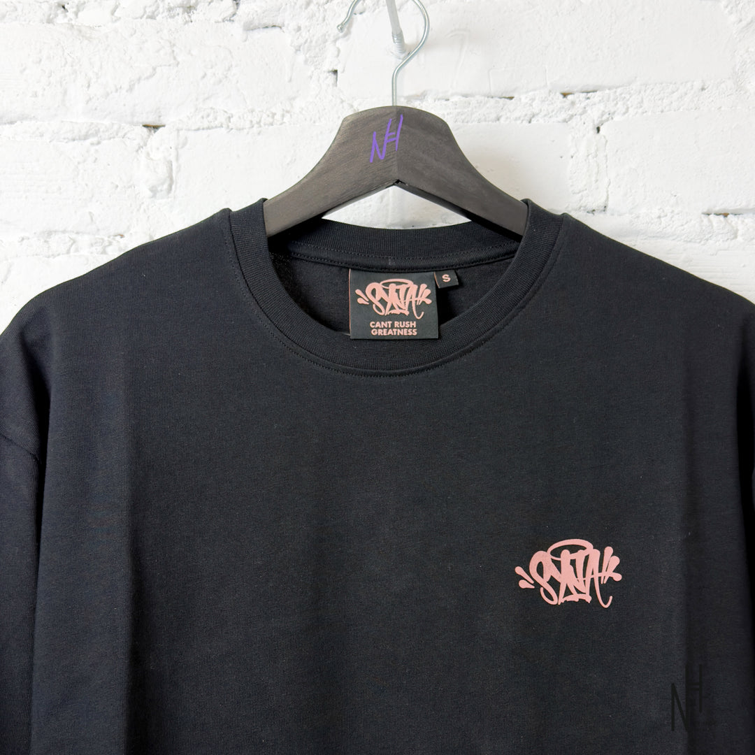 Syna World x Central Cee Synarchy Double Long Sleeve Tee Black Rose Gold