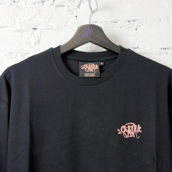 Syna World x Central Cee Synarchy Double Long Sleeve Tee Black Rose Gold