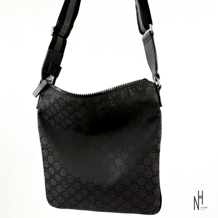 Gucci Messenger Bag Black Grey