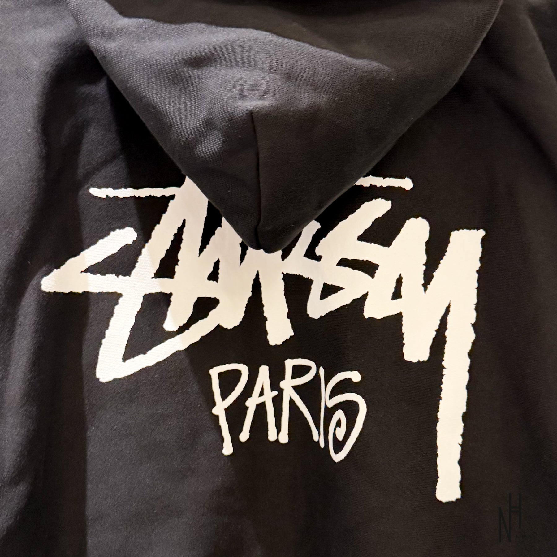 Stüssy Paris Zip Hoodie Black | N-Hype