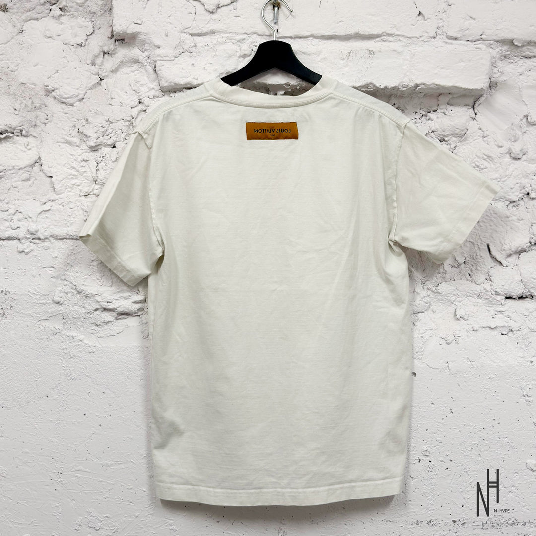 Louis Vuitton Embossed LV T-Shirt White