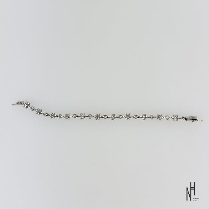 Chrome Hearts Tiny Star 11 Link Bracelet