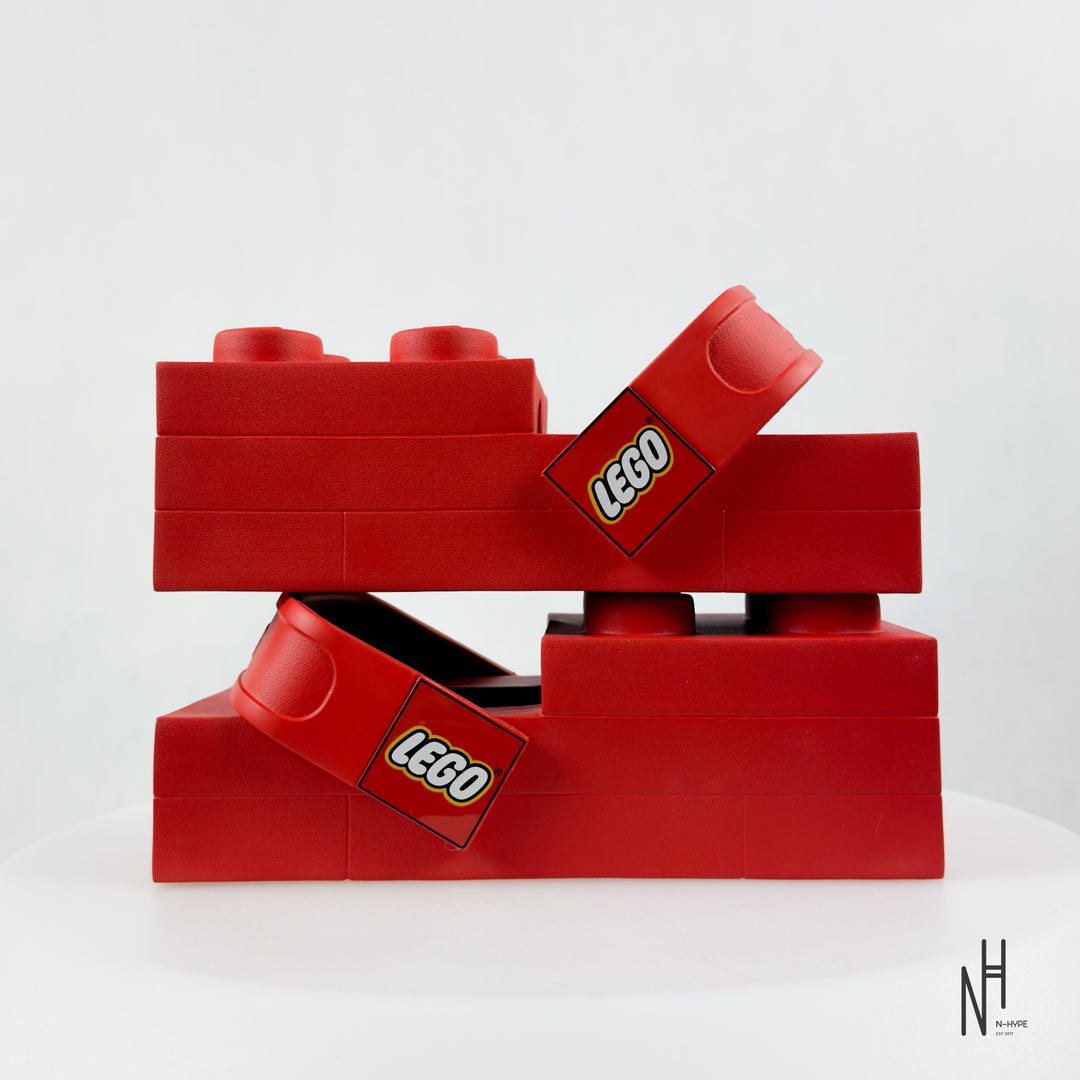 Crocs Brick Clog LEGO Red