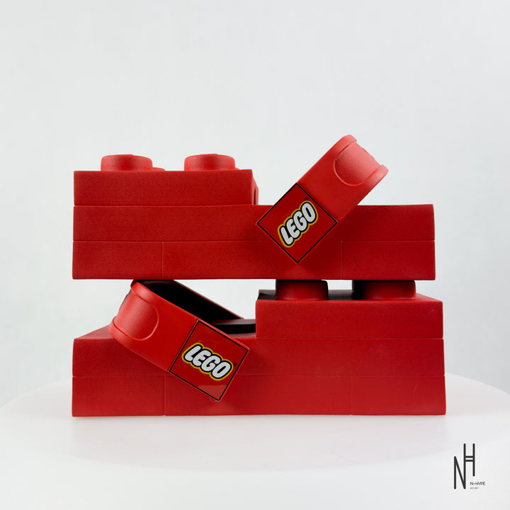 Crocs Brick Clog LEGO Red