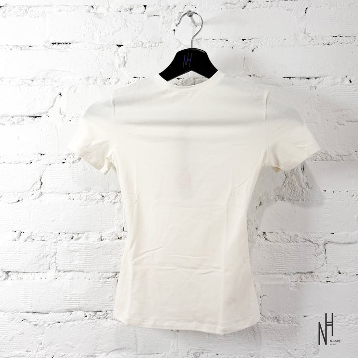 SKIMS Cotton Jersey T-Shirt Marble
