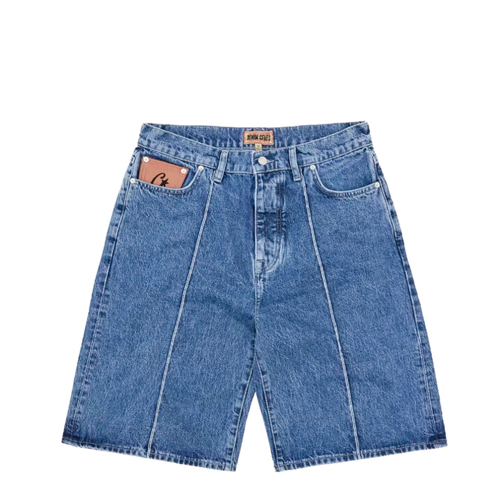 Corteiz C-Star Denim Short Midwash
