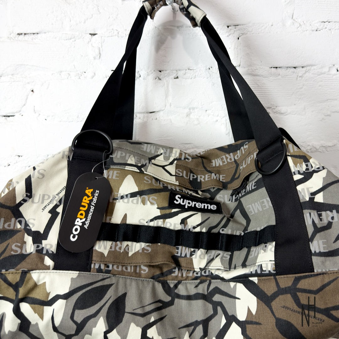 Supreme Large Duffle Bag (FW26) Predator Camo