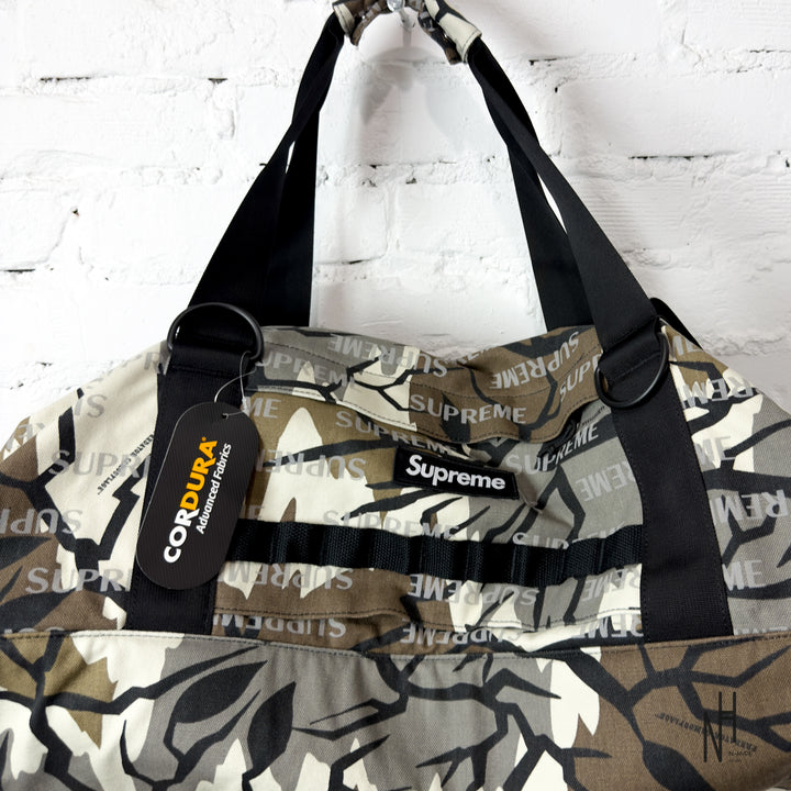 Supreme Large Duffle Bag (FW26) Predator Camo