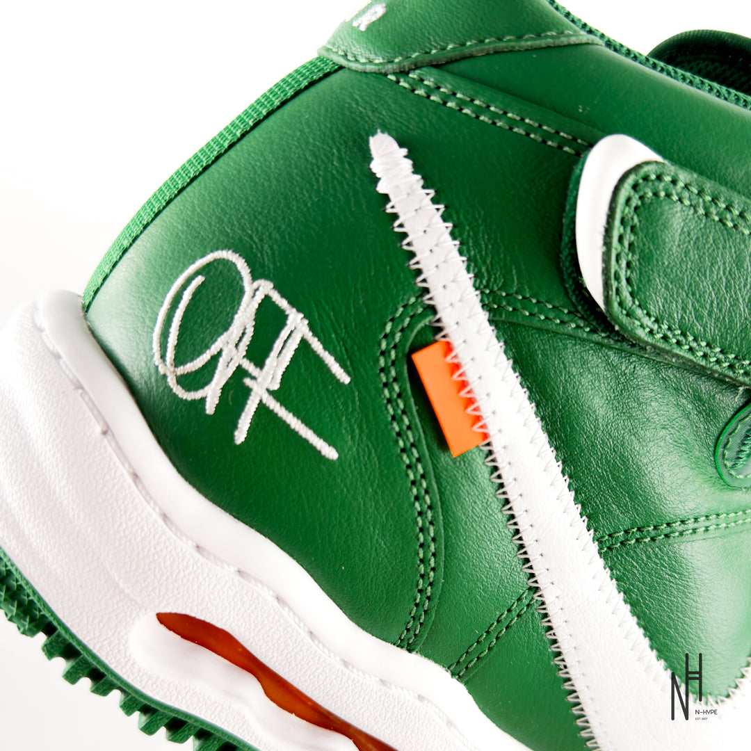 Nike Air Force 1 Mid Off-White Pine Green