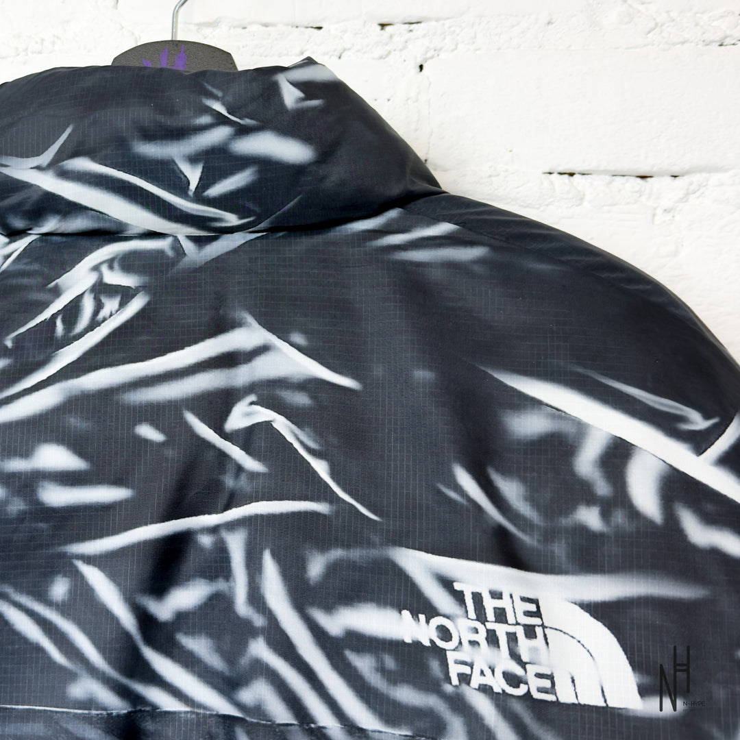 Supreme The North Face Printed Nuptse Trompe L'oeil Jacket Black