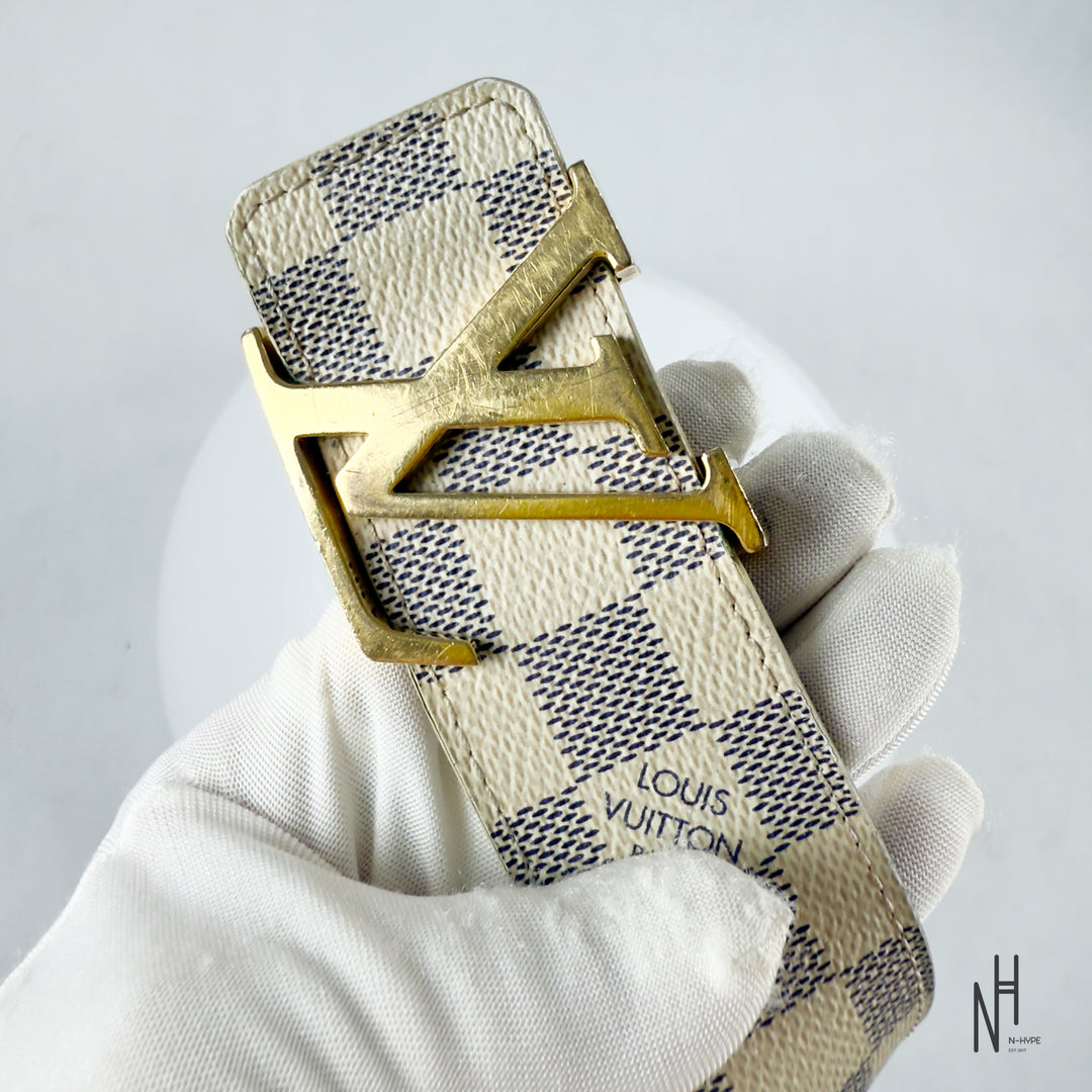 Louis Vuitton LV Damier Azur Belt
