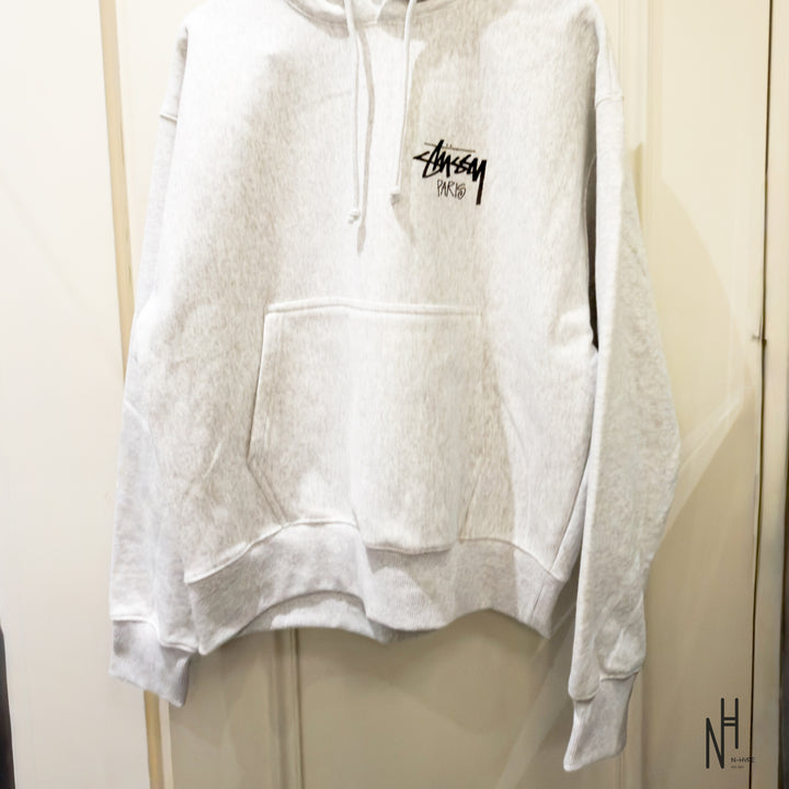 Stussy Paris Hoodie Ash Heather