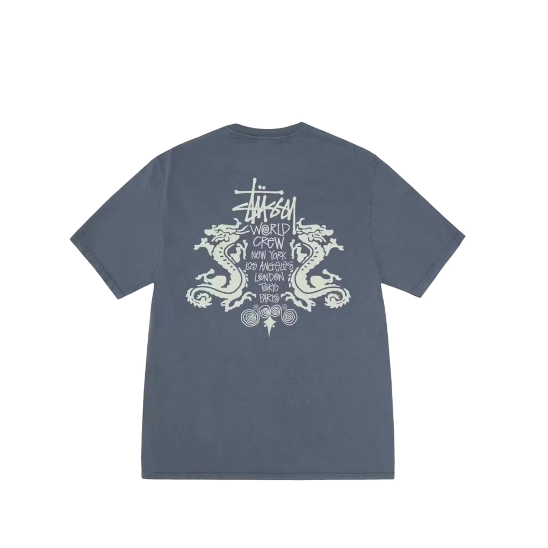 Koszulka Stussy Double Dragon Pigment Dyed Tee | N-Hype