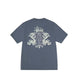 Stussy Double Dragon Pigment Dyed Tee Navy