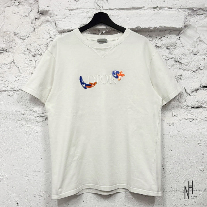 Dior x Kenny Scharf Tshirt White