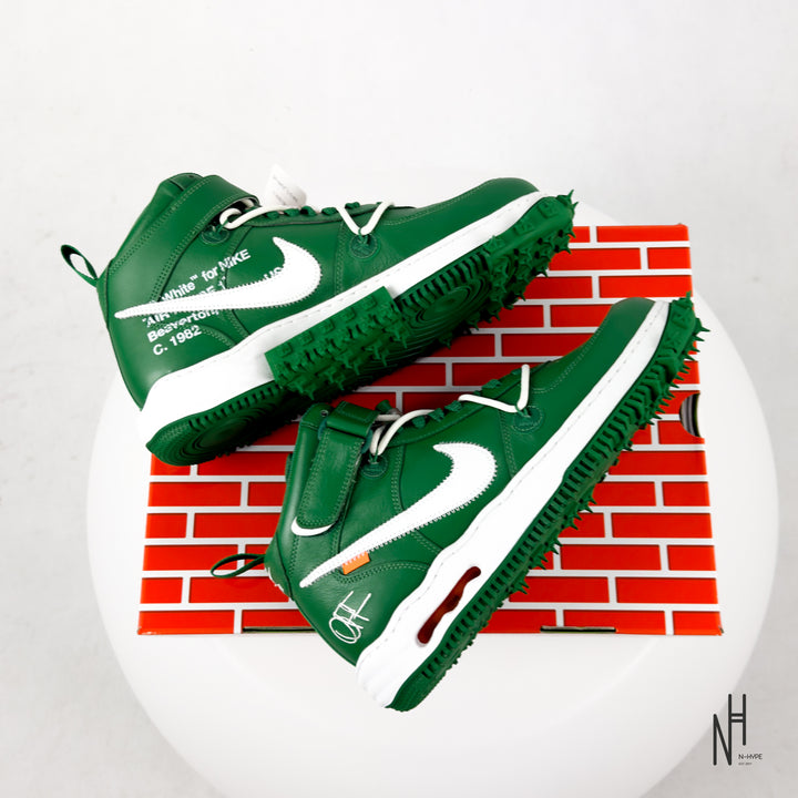 Nike Air Force 1 Mid Off-White Pine Green
