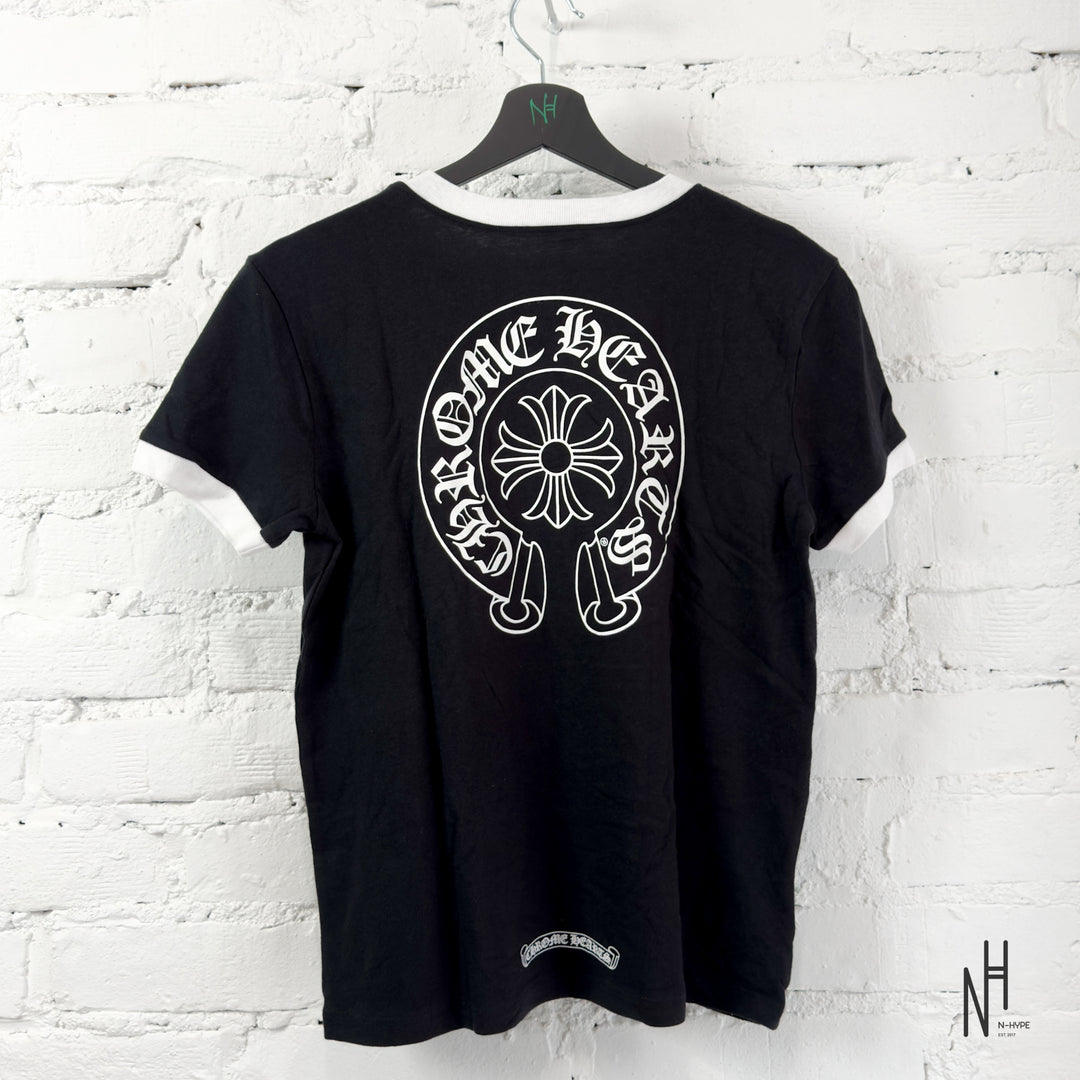 Chrome Hearts Horseshoe Baby Black Tee