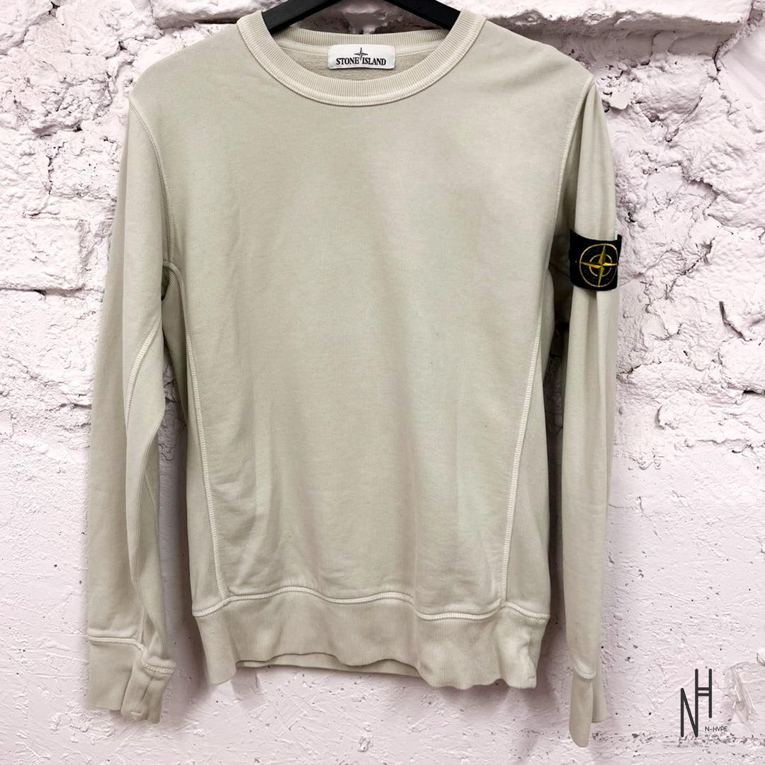Stone Island Light Green Crewneck