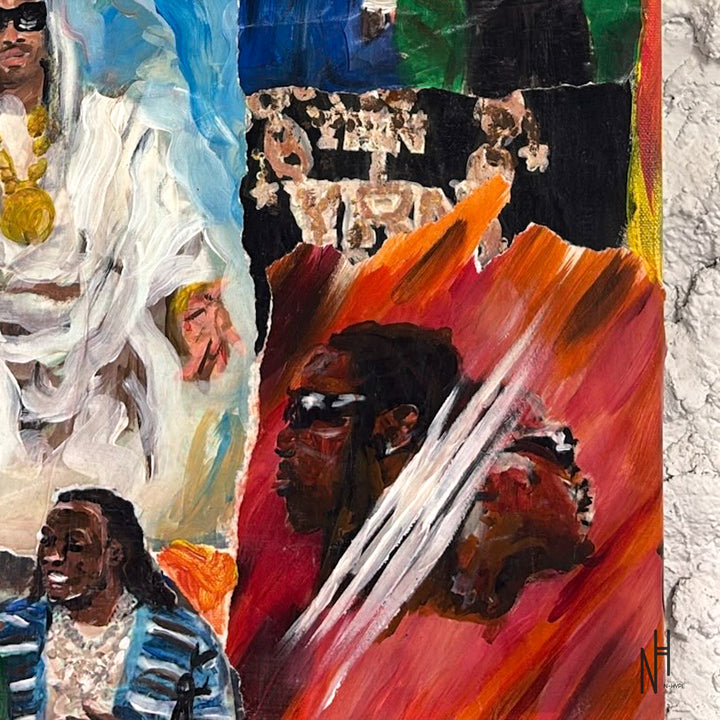 N-HYPE & IVO JANKOWIAK Collage Rap Big