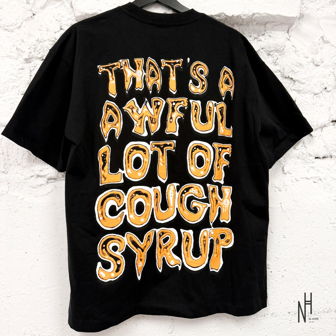 That’s A Awful Lot Of Cough Syrup by Desto Dubb Black tee