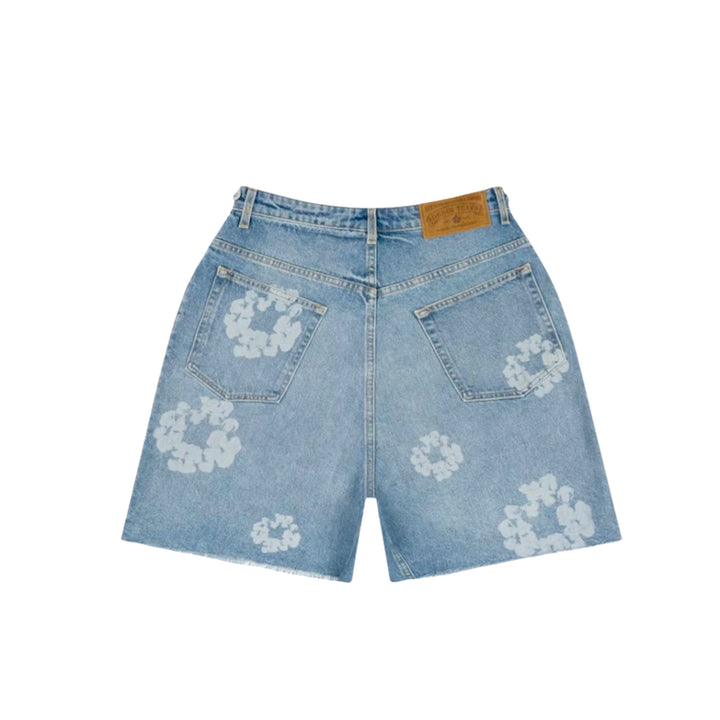 Denim Tears Laser Wreath Denim Short Blue