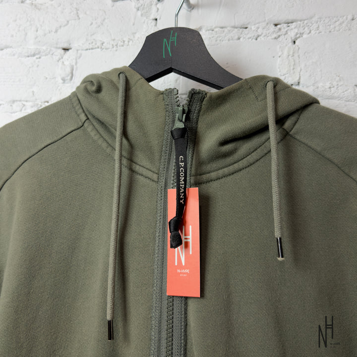 C.P. Company ZIP-HOODIE Green