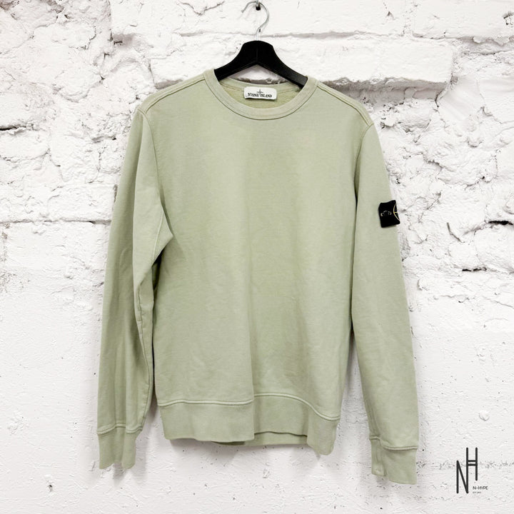 Stone Island Crewneck Sweatshirt Musk Green
