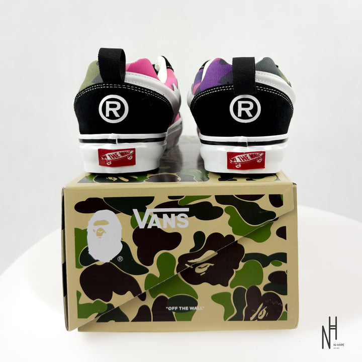 Vans Knu Skool Bape Camo Green