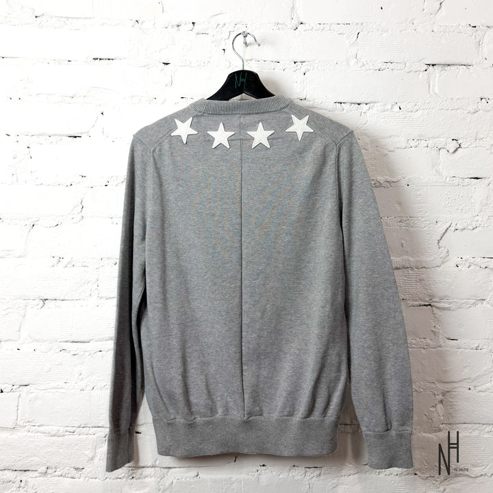 Givenchy Stars Grey Crewneck
