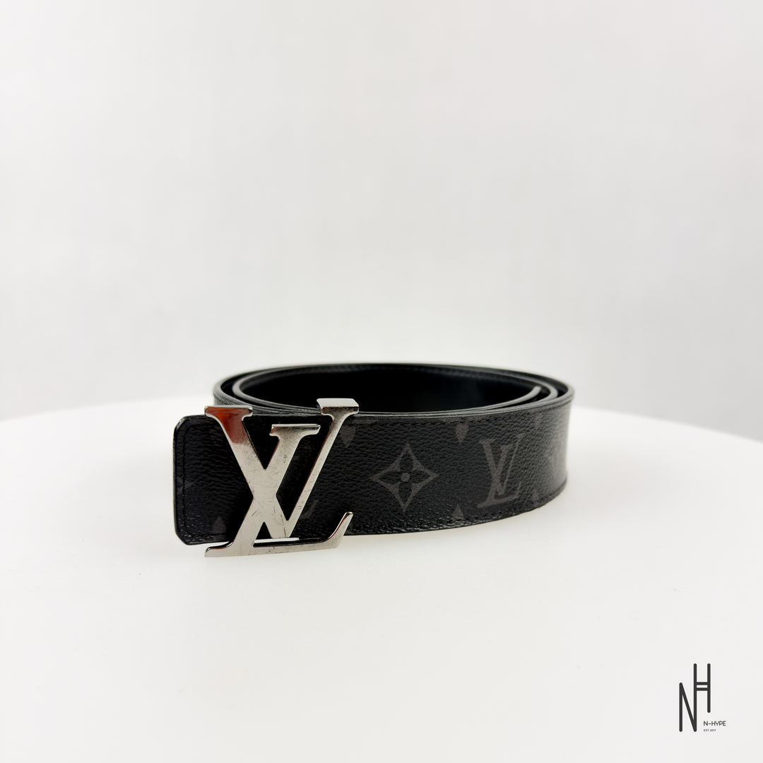 Louis Vuitton LV Initiales Reversible Belt Monogram Black