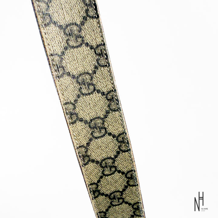 Gucci Beige Supreme Monogram Belt