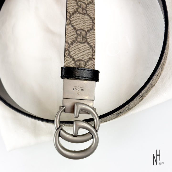 Gucci GG Marmont Leather Belt