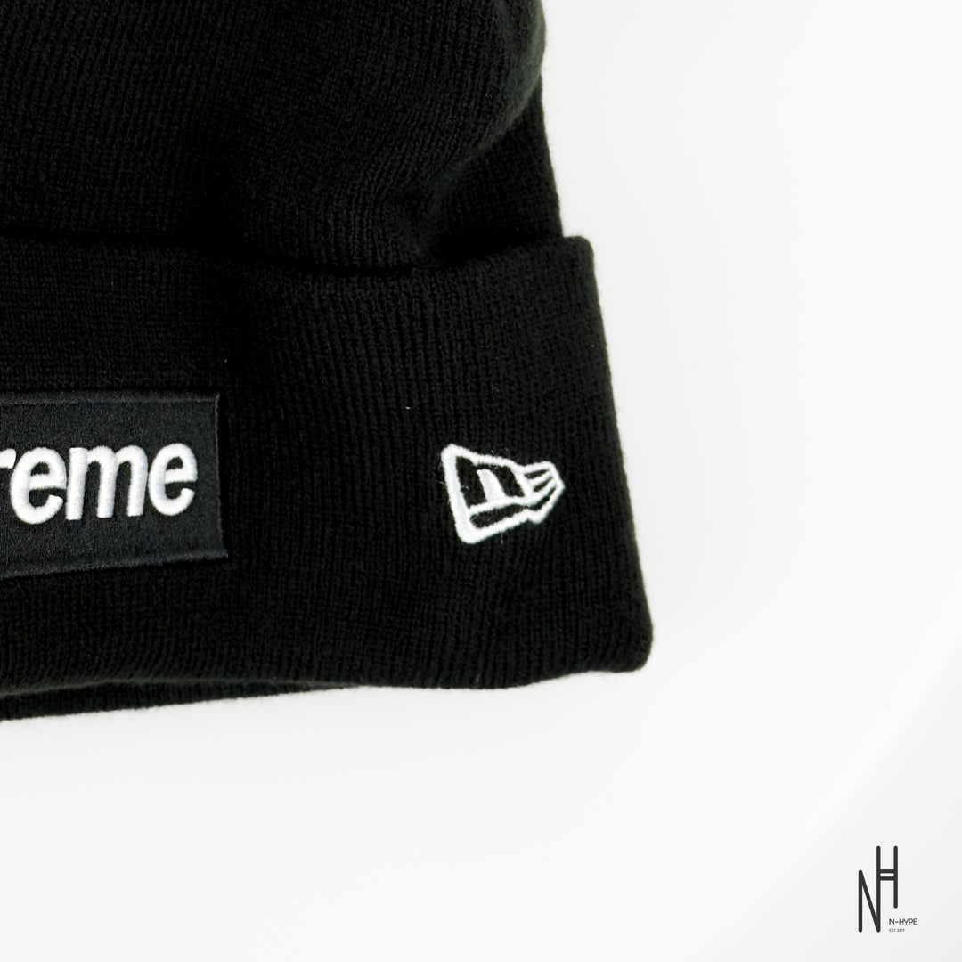 Supreme New Era Box Logo Beanie (FW25) Black