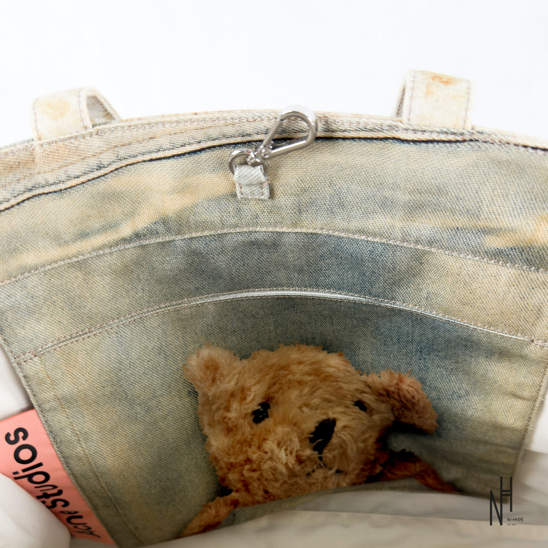 Acne Studios 1981 Trompe-l’œil Teddy Tote Bag